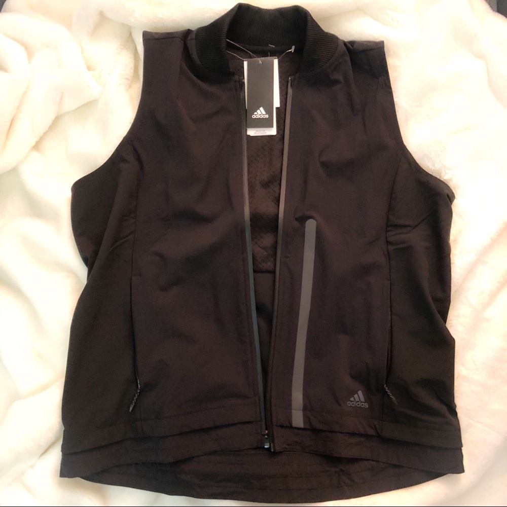 NWT Adidas Black Running Vest